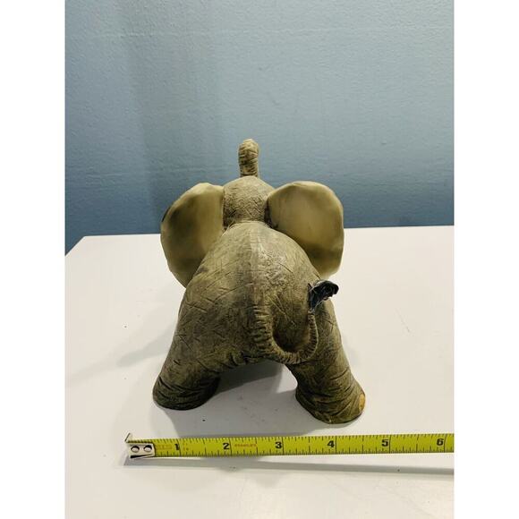 Tuskers Baby Elephant playing with Friend Figurine Sloth Large Ears Vintage - Picture 8 of 11